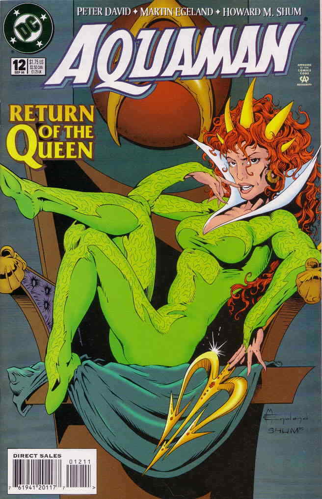 Aquaman (5th Series) #12 FN; DC | Peter David Queen Mera Cover - we combine ship