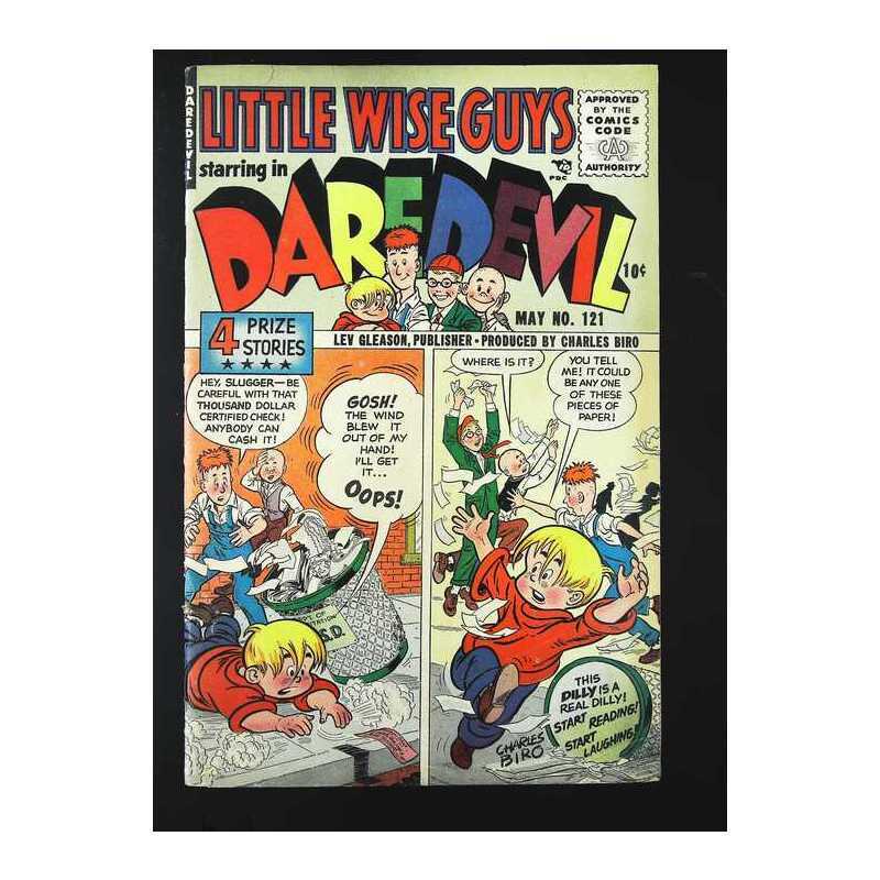 Daredevil Comics #121 1941 series Fine minus Full description below [i/