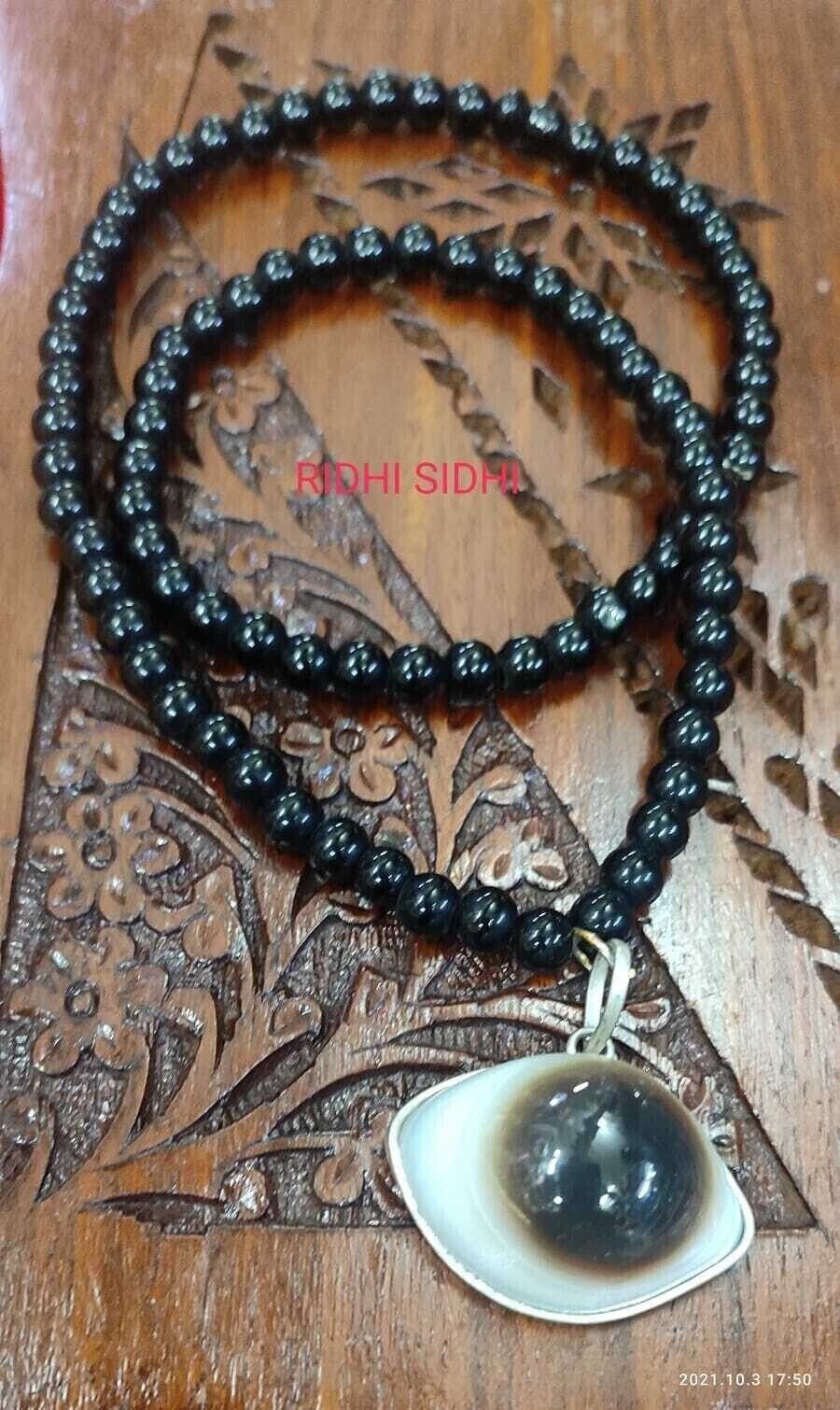 MOST POWERFUL WEALTH RICHNESS Powerful BLACK SNAKE STONE PENDANT