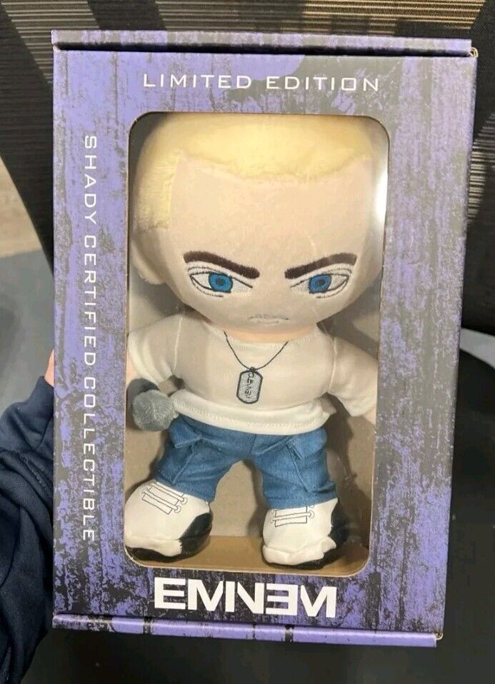 Eminem Slim Shady LP 25th Anniversary Plush Doll  IN HAND Brand New 