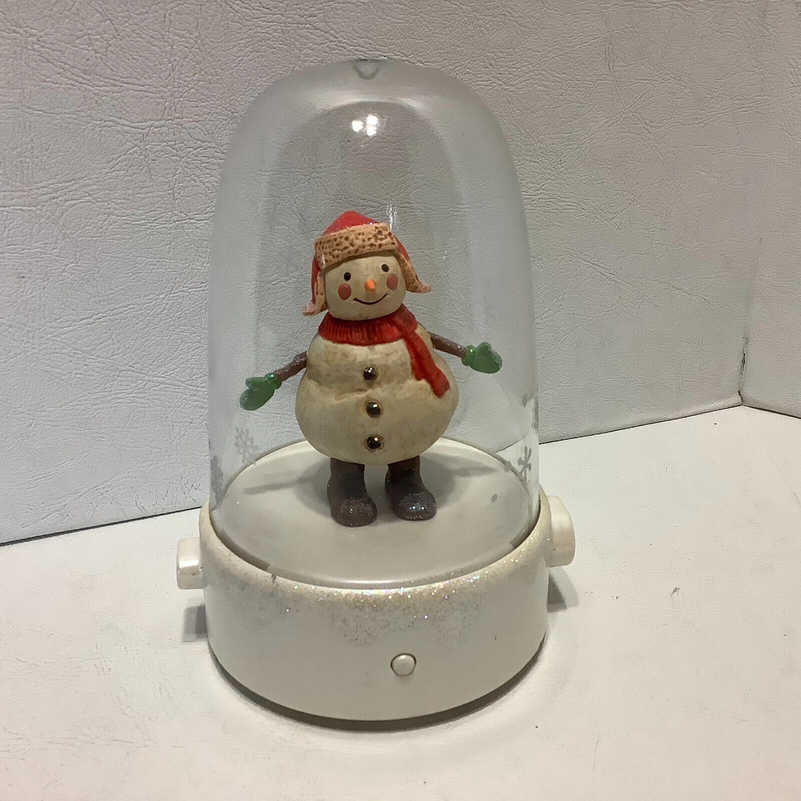2008 Hallmark Christmas Happy Tappers Snowman Tested Works