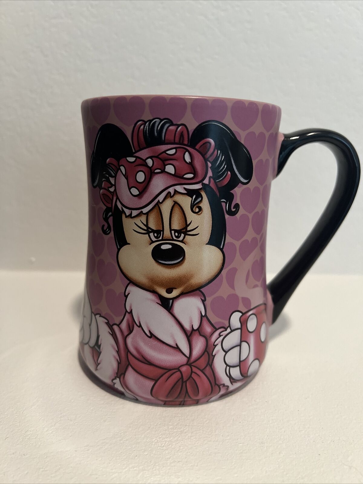 Disney Parks Mornings aren\'t Pretty Minnie Mouse Large Oversized  Coffee Cup