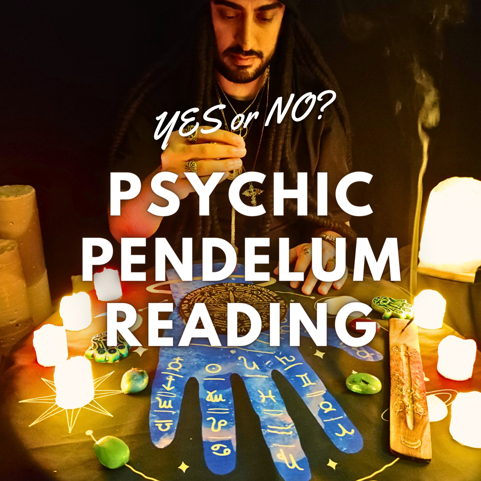 Psychic Pendulum Reading Yes or No Answer, Love Career Reading, Fortune Teller