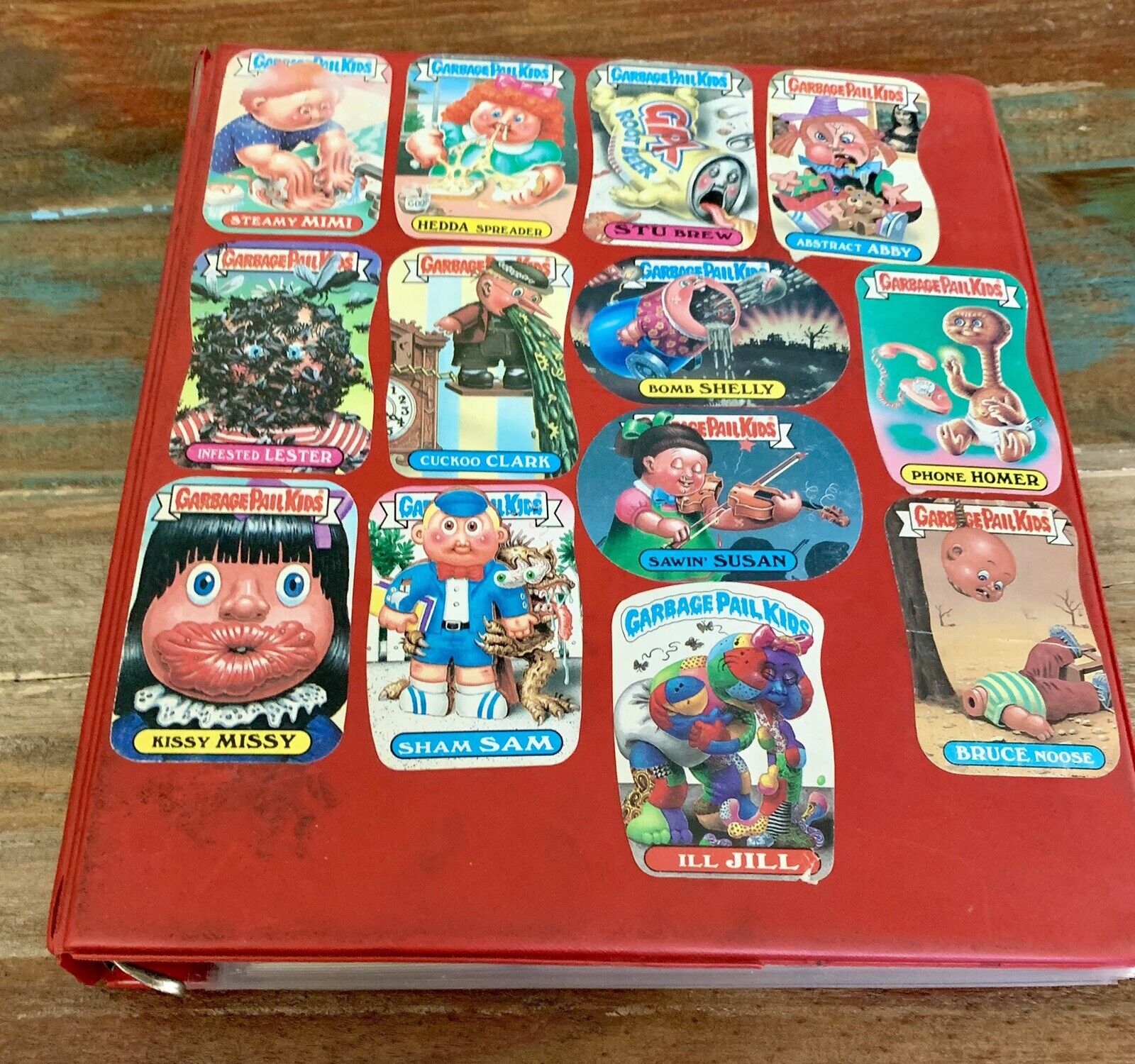1985 GARBAGE PAIL KIDS ORIGINAL SERIES 2 OS2 84 CARD BASE SET + 80’s BINDER FAIR