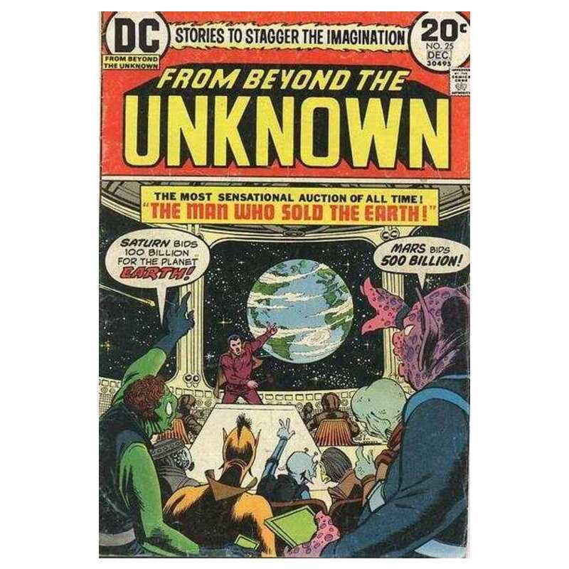 From Beyond the Unknown #25 in Very Fine minus condition. DC comics [s{