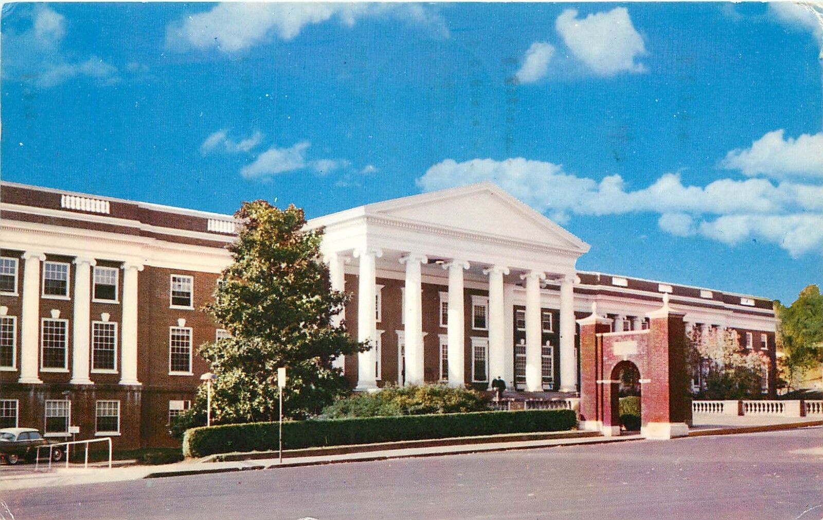 Medical School and Hospital Charlottesville Virginia VA Postcard
