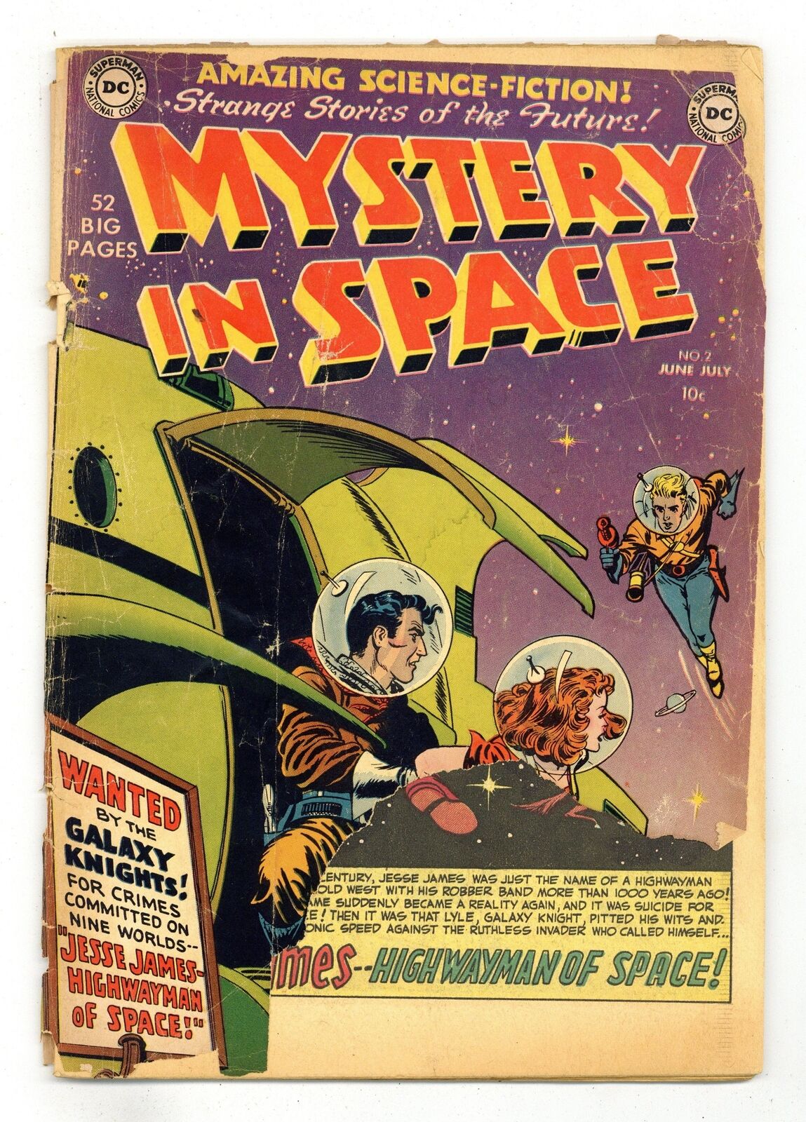 Mystery in Space #2 FR 1.0 1951