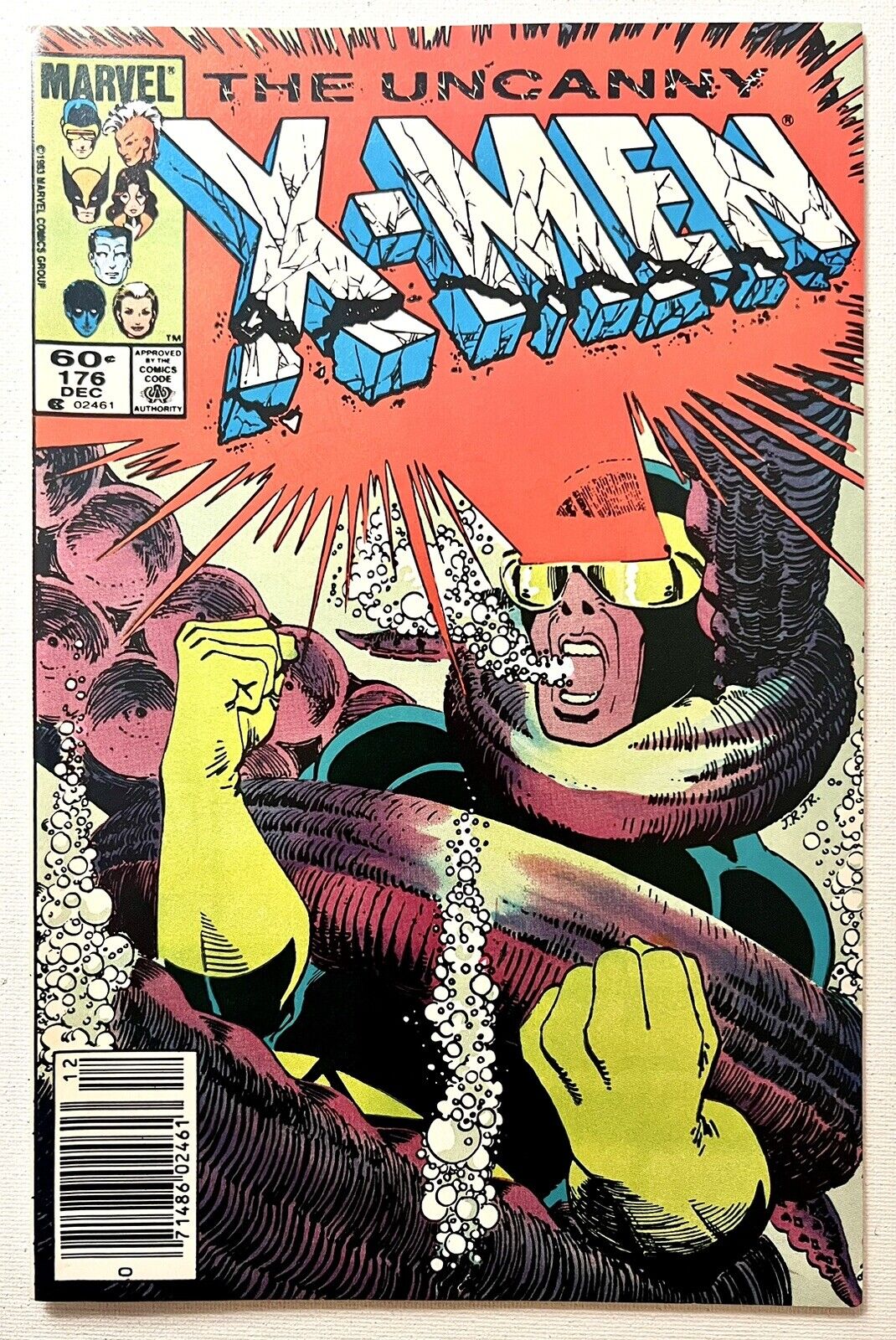 🩸Uncanny X-Men #176 (1983) Newsstand 1st Appearance of Valerie Cooper