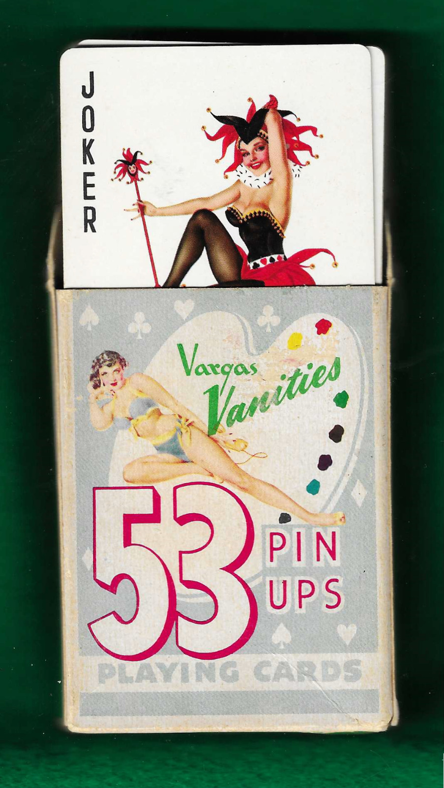 Vintage ALBERTO VARGAS 54 Mint Pinup Playing Cards Deck 1940's Esquire Paintings