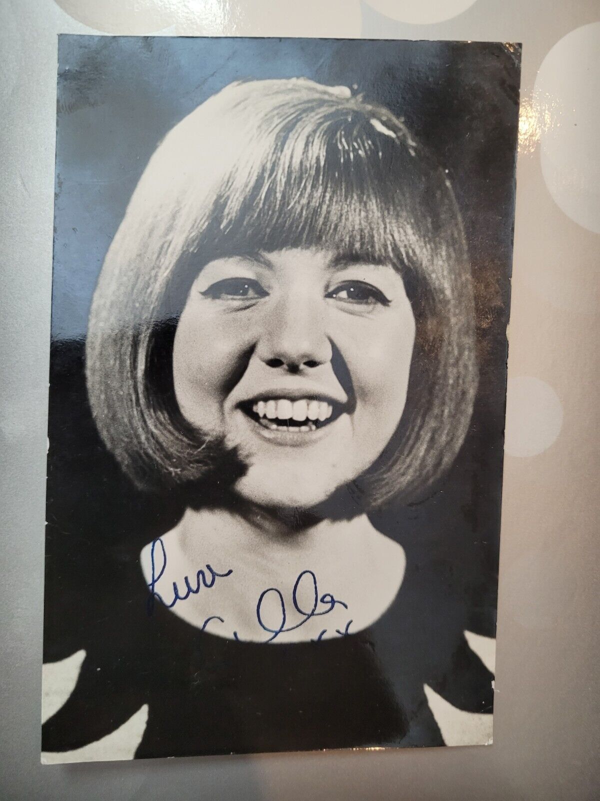 CILLA BLACK Hand Singed Autograph On Real Photograph