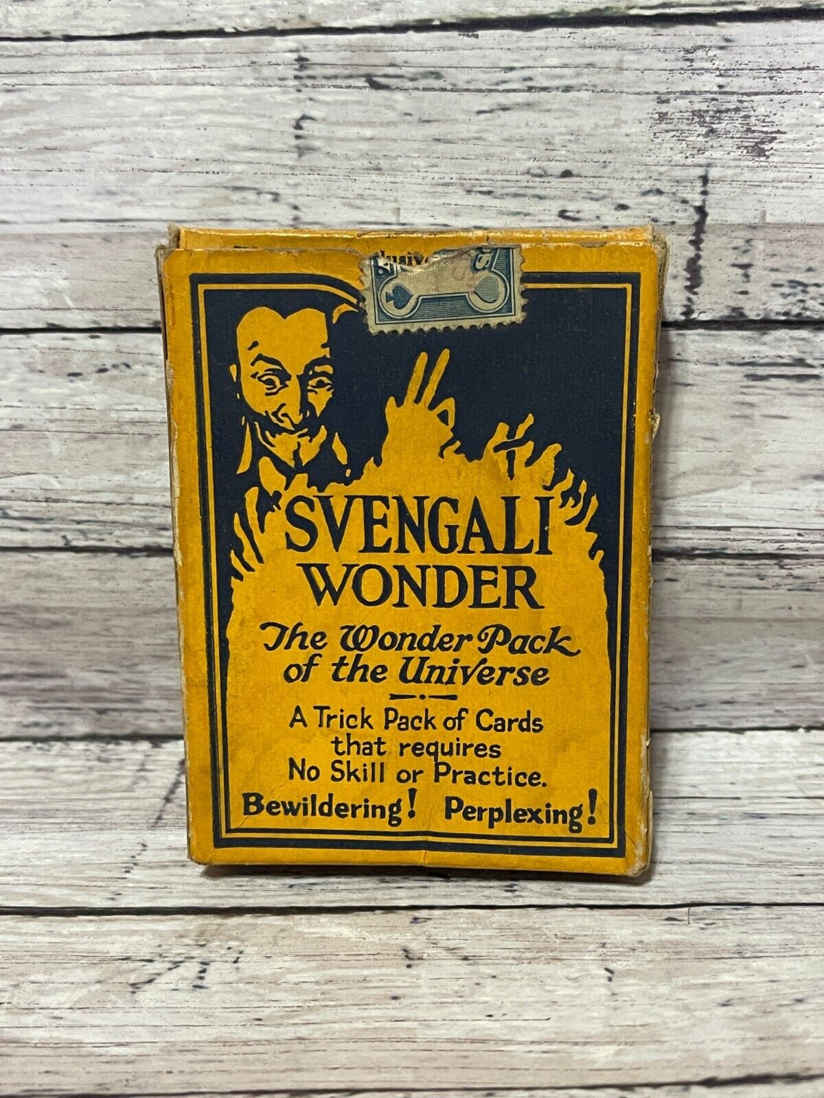 Vintage Svengali Wonder Pack Magic Trick 46 Cards - Rare Collectible