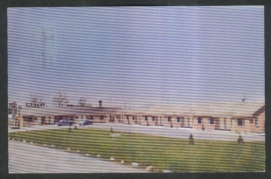 Mitchell Motel 1301 E Highway 89 Logan UT postcard 1952