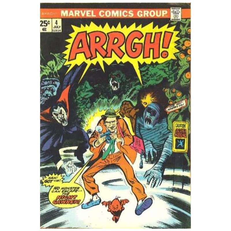 Arrgh #4 in Very Good + condition. Marvel comics [a:
