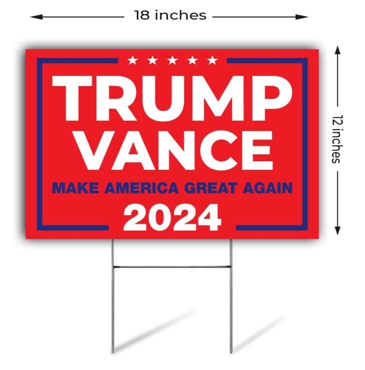 Trump Vance MAGA 2024  2 sided 18