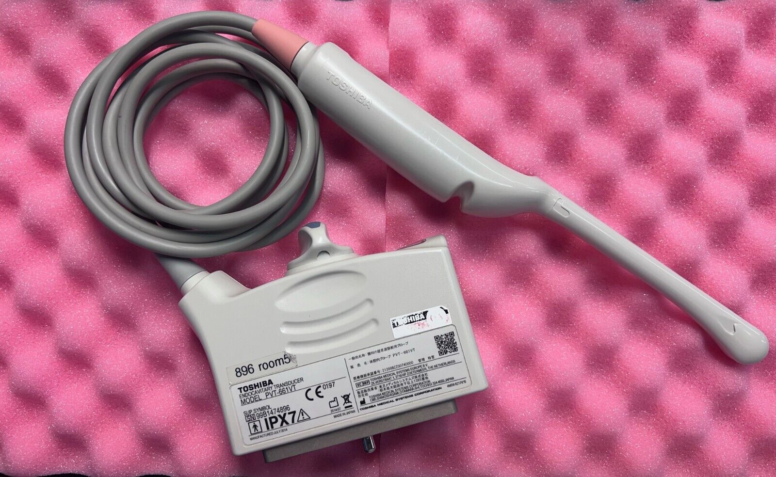 Toshiba PVT-661VT Transducer Ultrasound Probe