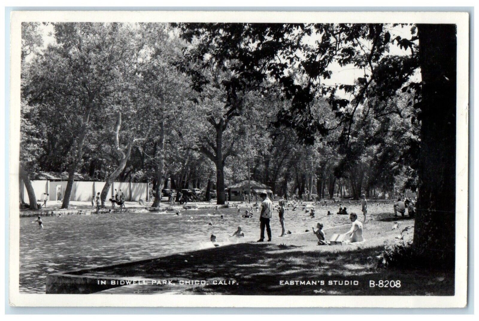 c1910's In Bidwell Park Chico California CA Eastman RPPC Photo Antique Postcard