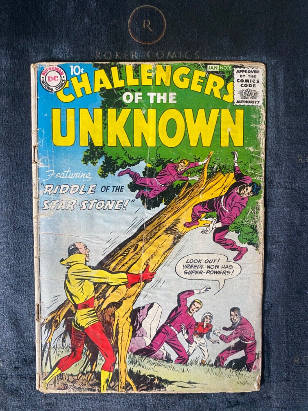 Rare 1958 Challengers Of The Unknown #5