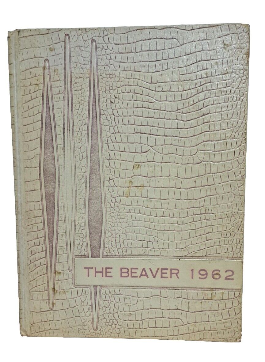 Augusta High School Augusta Wisconsin 1962 Yearbook The Beaver Many Signatures