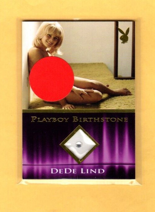 DEDE LIND    2020 Stellar Playboy's   SEXY CENTERFOLDS    Birthstone Card