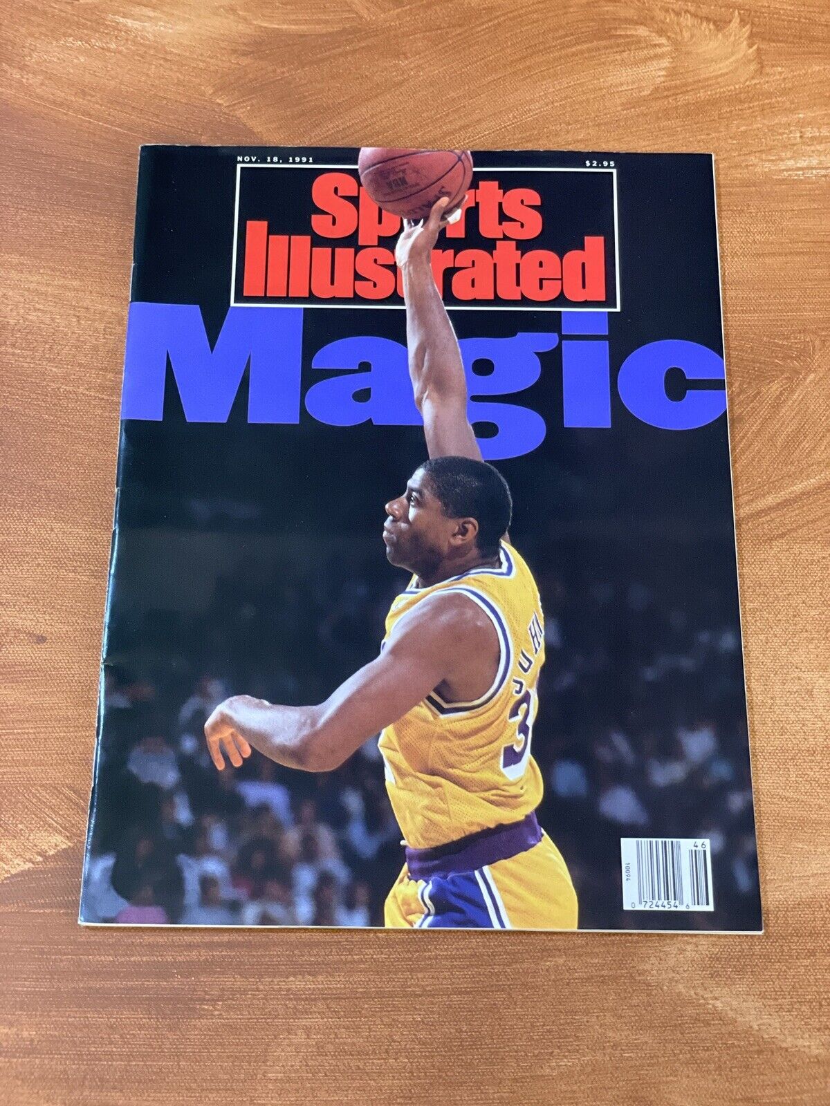 11/18/1991 - Magic Johnson Sports Illustrated newsstand issue