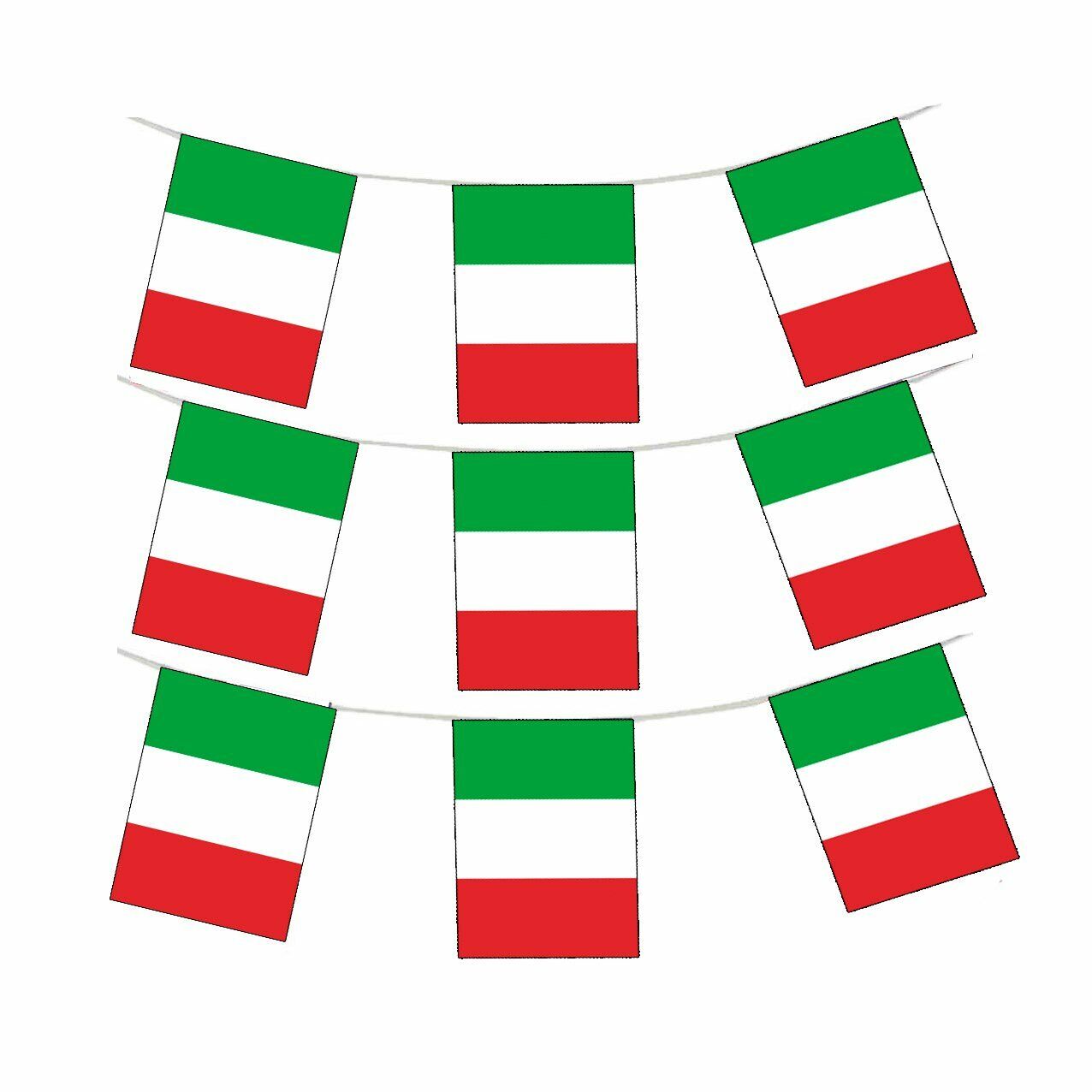 🇮🇹 Euro 2024 Massive 100 Metre's Italy Italia Italian Flag Party Bunting 🇮🇹