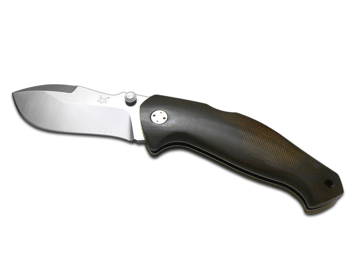 Fox Knives Mojo Lockback FX-306 N690Co Stainless OD Green Micarta