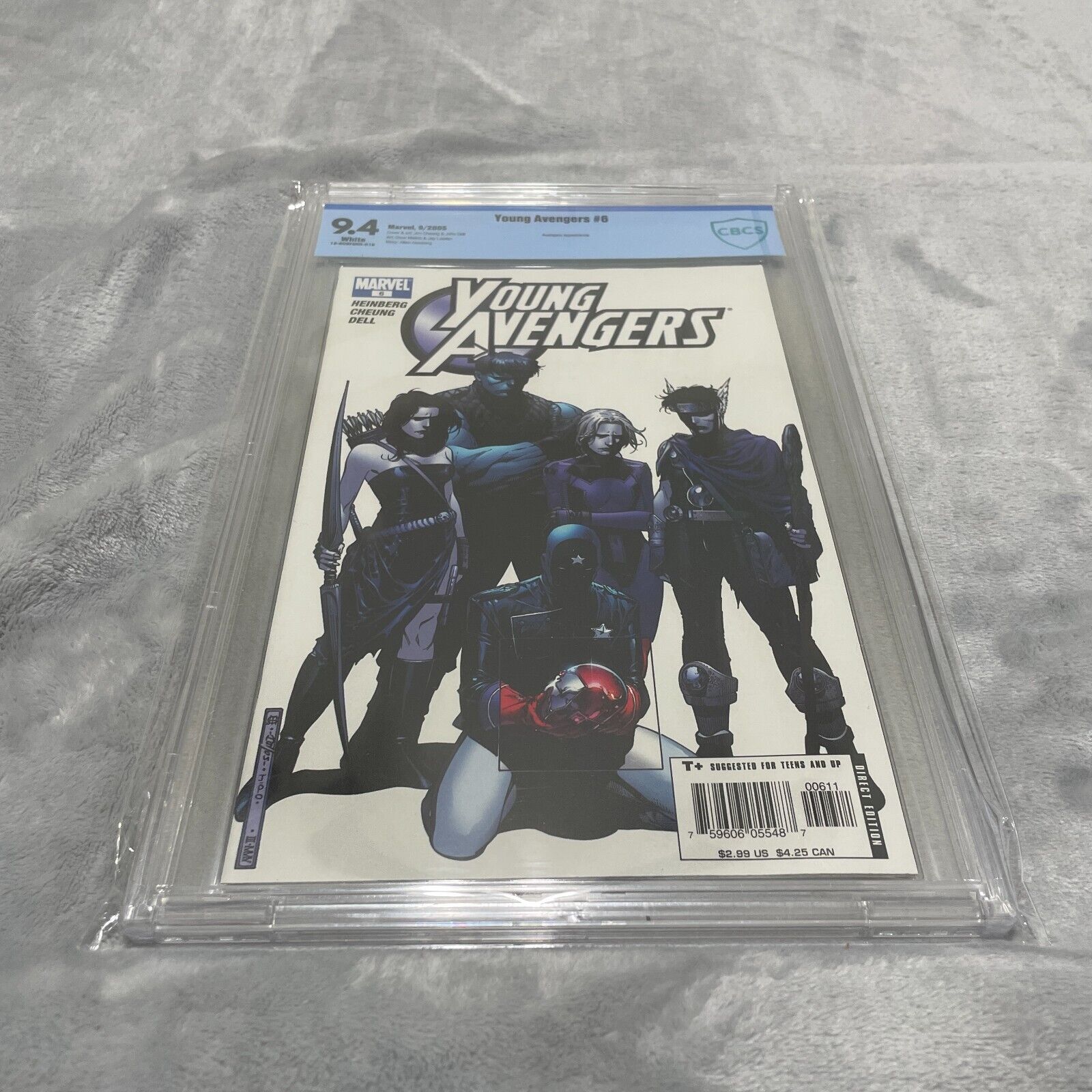 Young Avengers 6 Comic CBCS 9.4 Marvel 2005 1st App Stature Wiccan