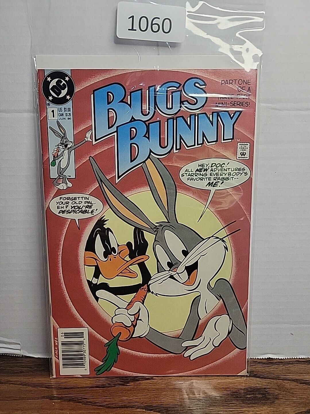 Bugs Bunny 1 DC Newsstand Comic Book