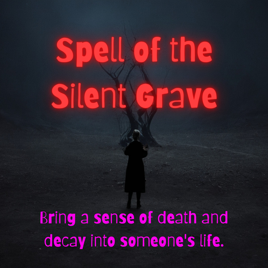 Spell of the Silent Grave - Powerful Black Magic Spell to Bring Death and Decay