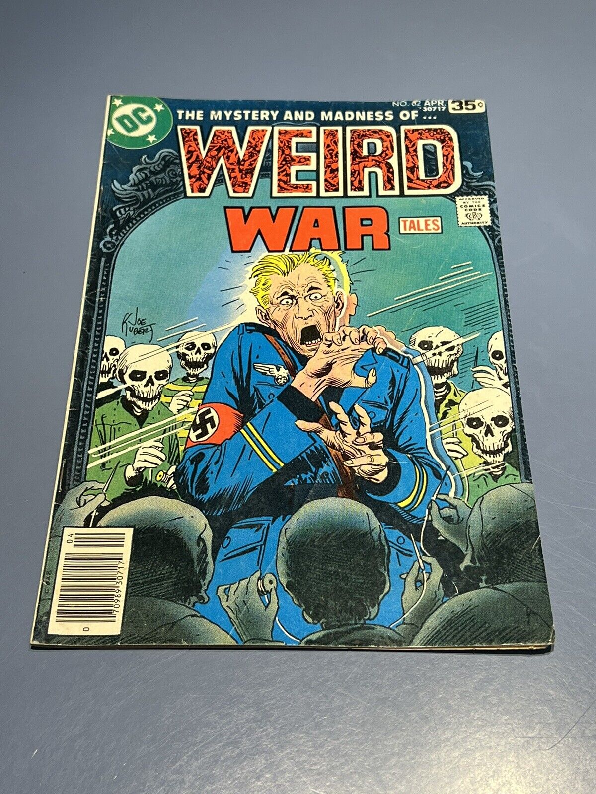 Mystery & Madness of Weird War Tales #62 DC Comic Book 1978 THE GRUBBERS