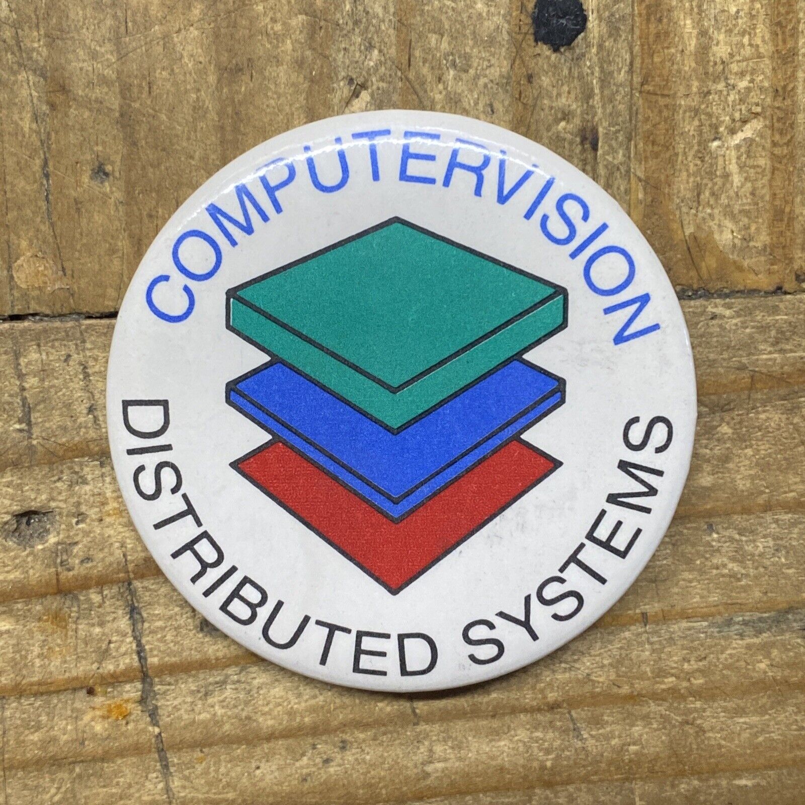 Vintage Computervision Distributed Systems Computer Pinback Button Pin Lot E