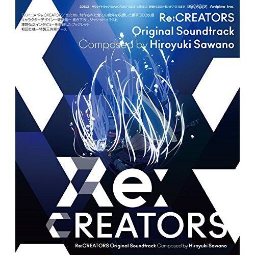 Re:Creators Original Soundtrack Japan TV Anime Music CD NEW