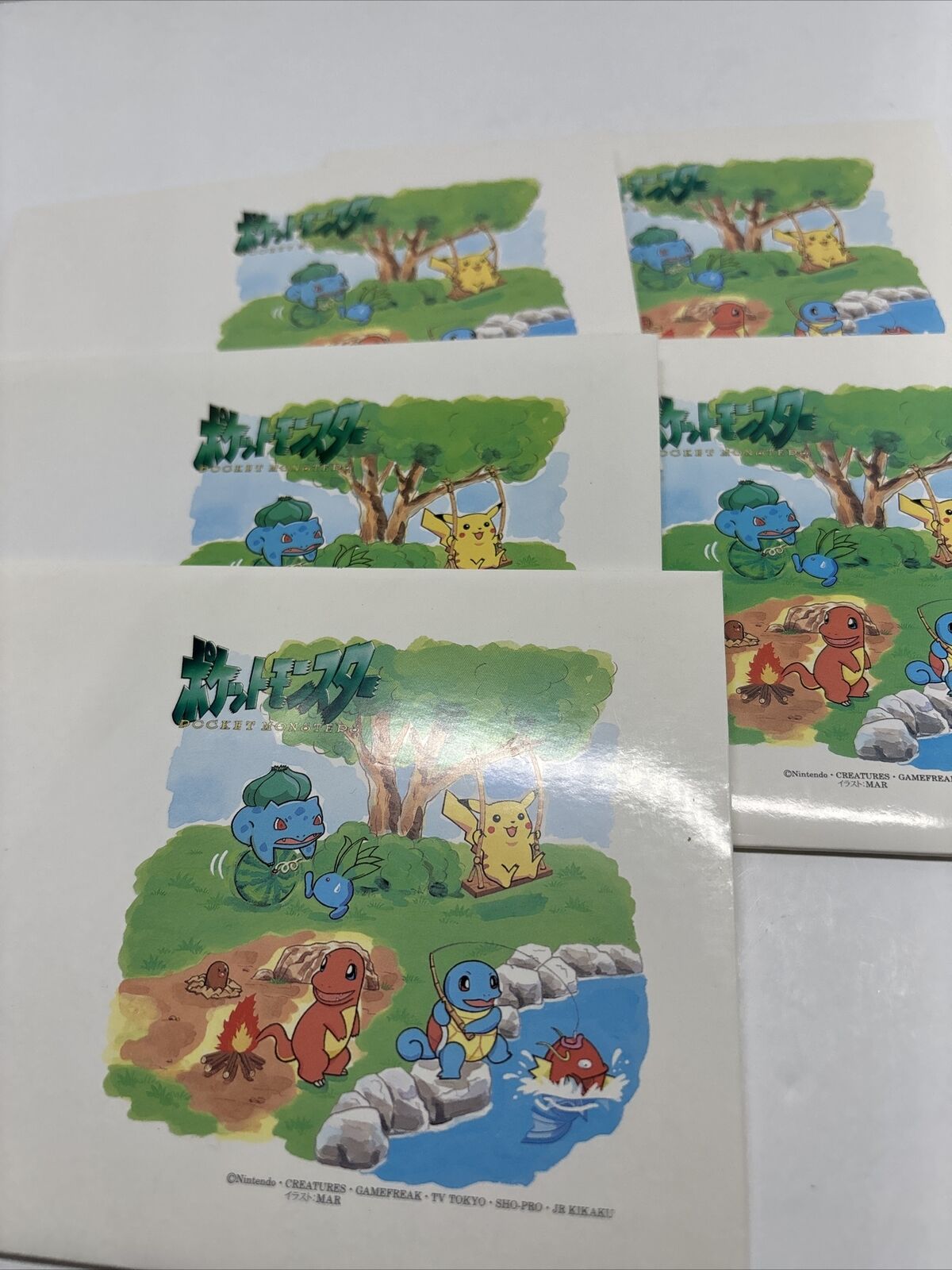 pokemon Japan Post official Post card set of 5 ×5set＝25postcards 2000