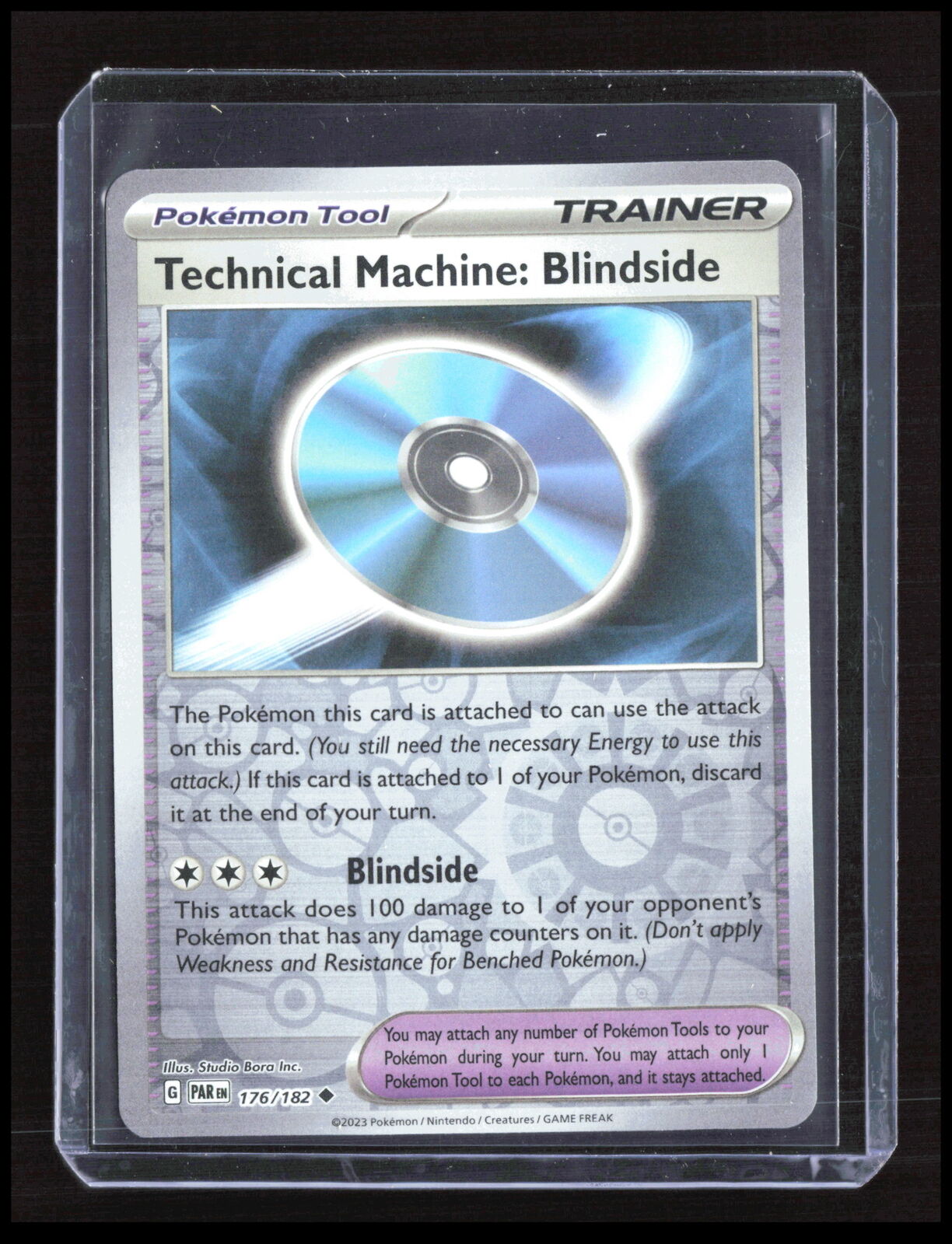 Technical Machine: Blindside 176/182 Reverse Holo Paradox Rift Pokemon tcg 1-D-2