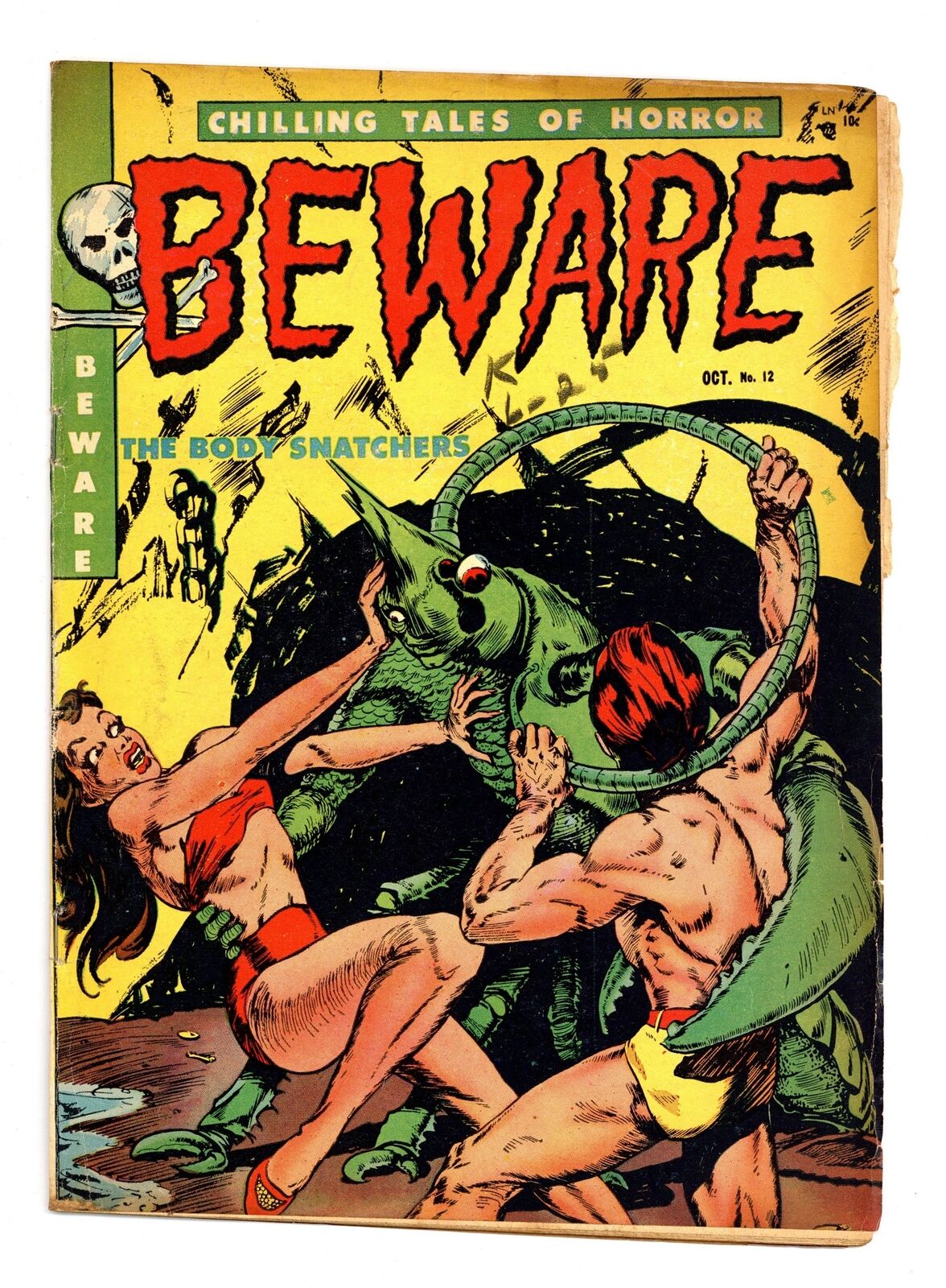 Beware #12 GD+ 2.5 1952
