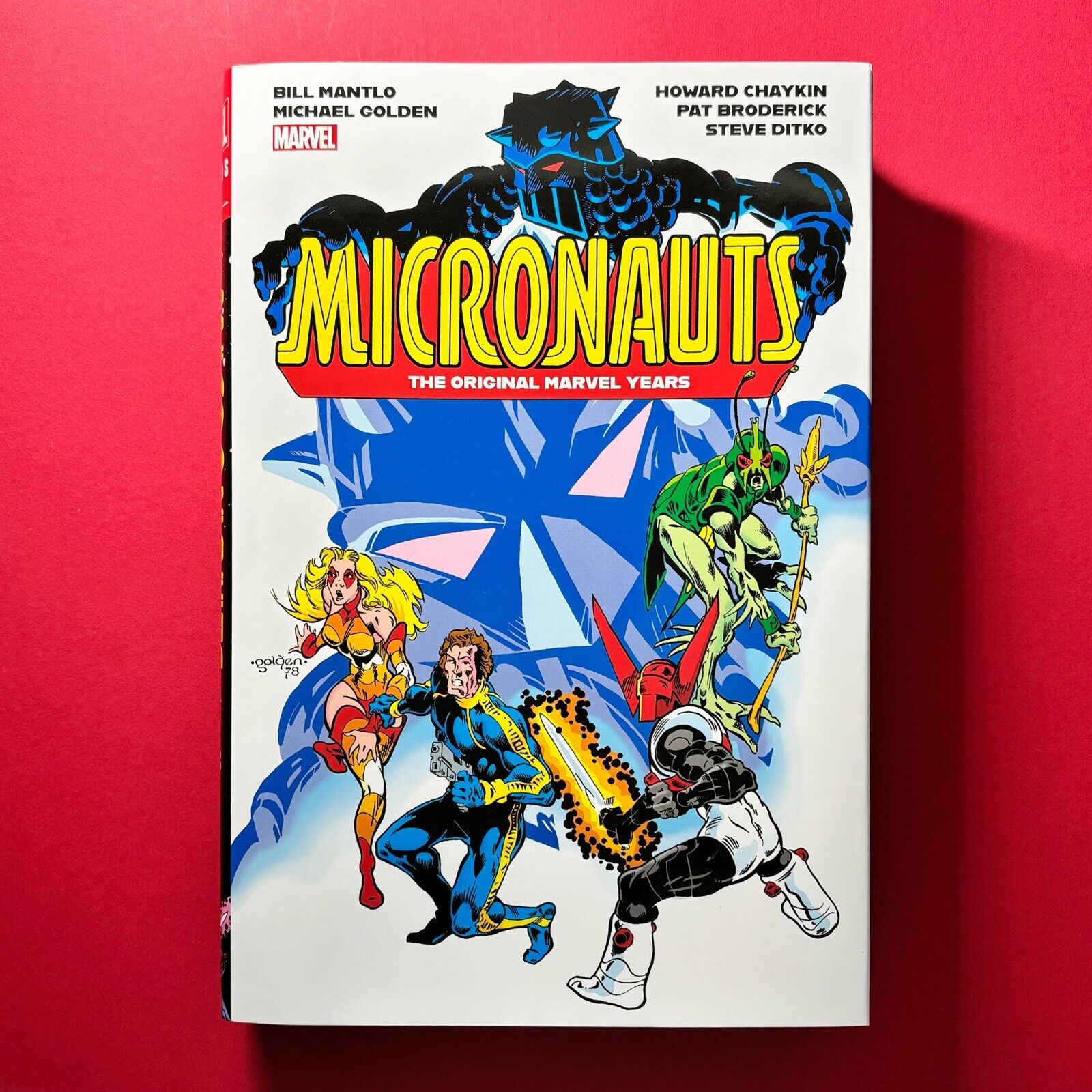 Micronauts The Original Marvel Years Omnibus Vol 1 GOLDEN DM COVER New HC Comics