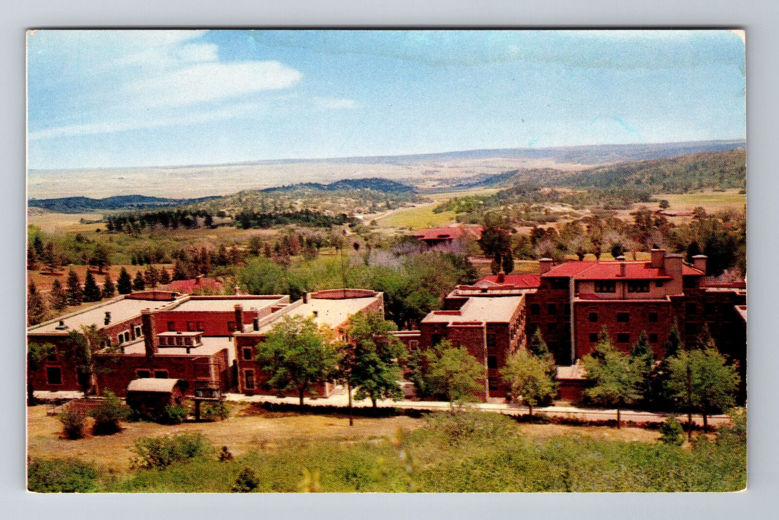 Colorado Springs CO- Colorado, Mount Saint Francis, Antique, Vintage Postcard