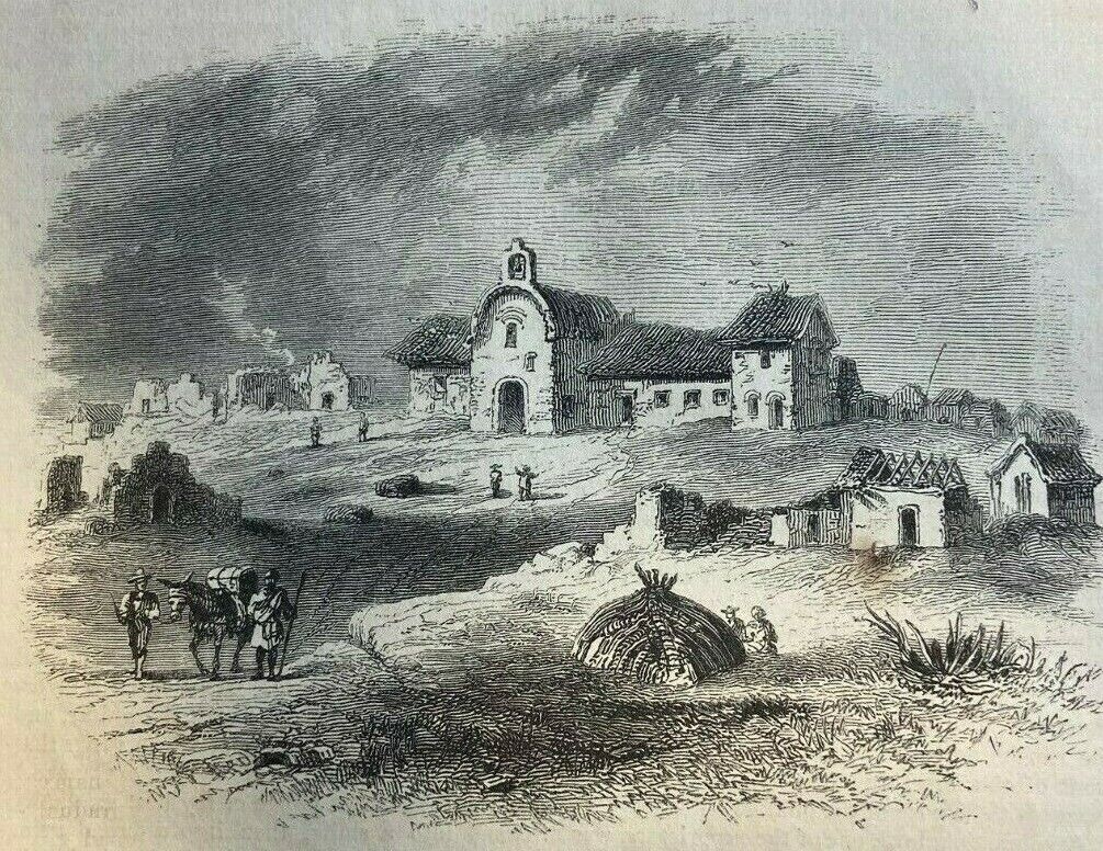 1862 Travels in California Mexico Salinas Valley San Louis Obispo Soledad