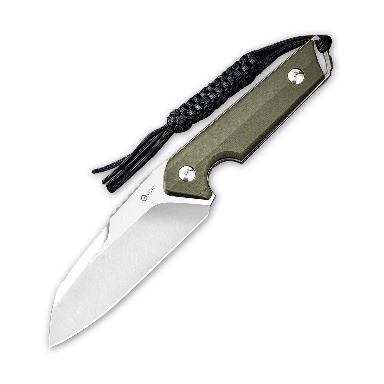 CIVIVI Kepler Fixed Blade C2109A Knife 9Cr18MoV Steel & OD Green G10