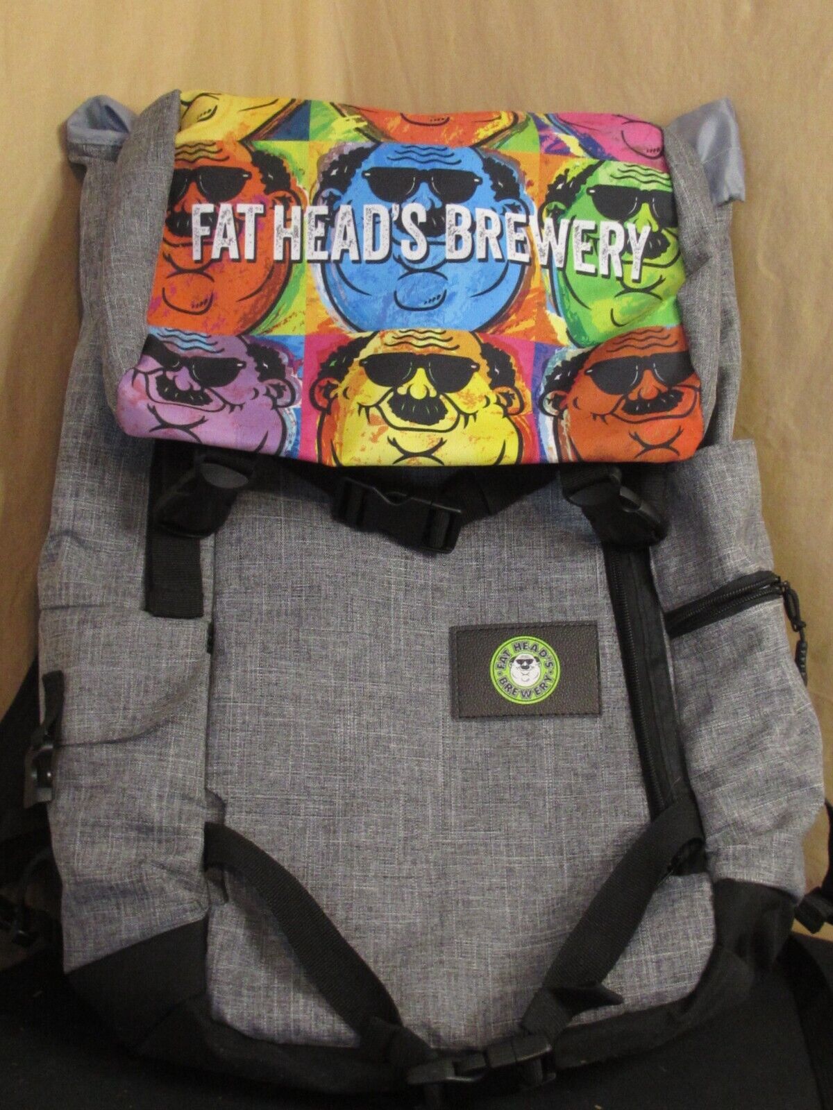 Fat Heads Brewery Origaudio Insulated Backpack Beer Cooler