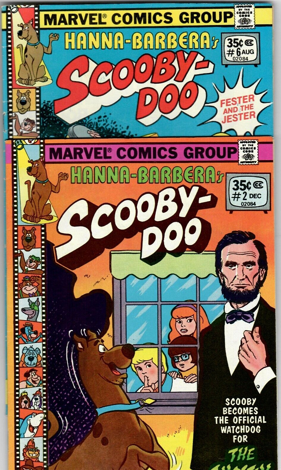 Hanna-Barbera's  Scooby-Doo # 2 # 6 (6.5) 1977 Marvel 2 Book Bronze-Age Lot 🚚