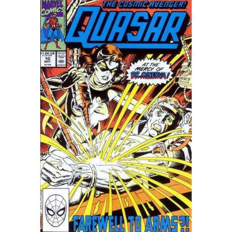 Quasar #10 in Near Mint minus condition. Marvel comics [n\