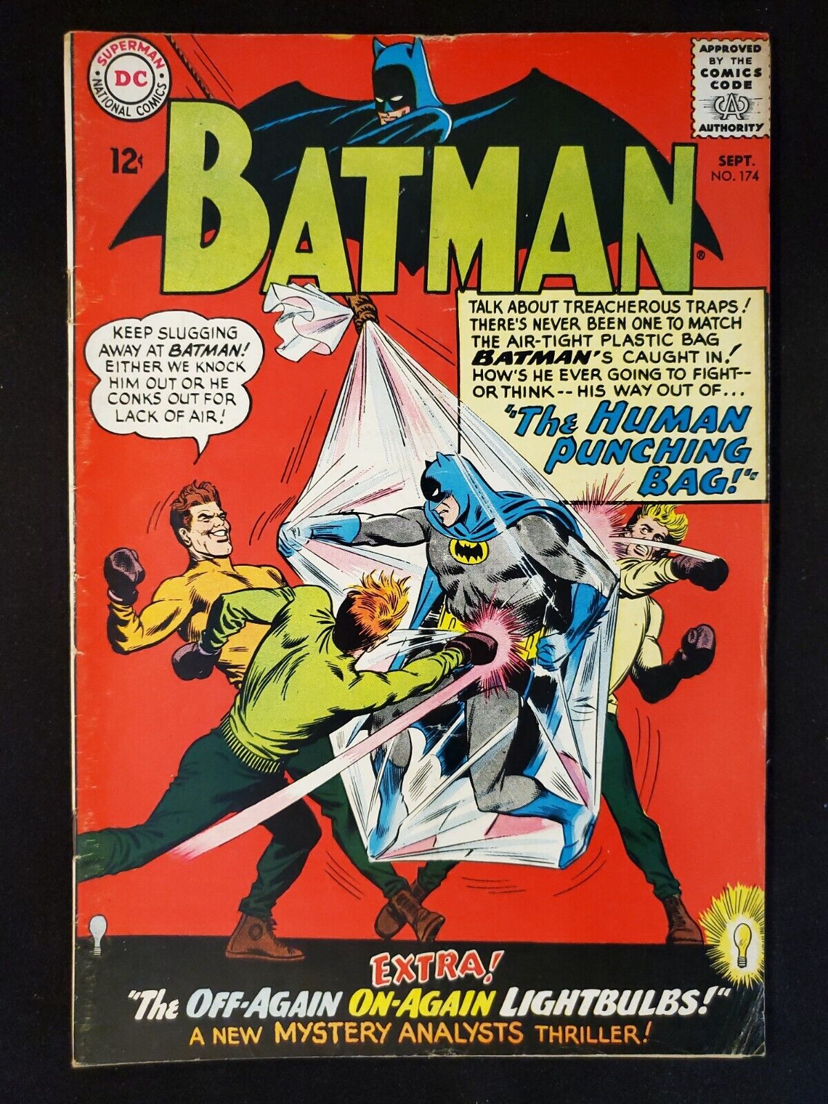 Batman Issue 174 Sept 1965 1st App of B.G. Hunter AKA The Big Game Hunter