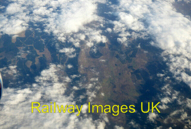 Aerial Photo - Deforestation near Fingland Hill from the air c2017