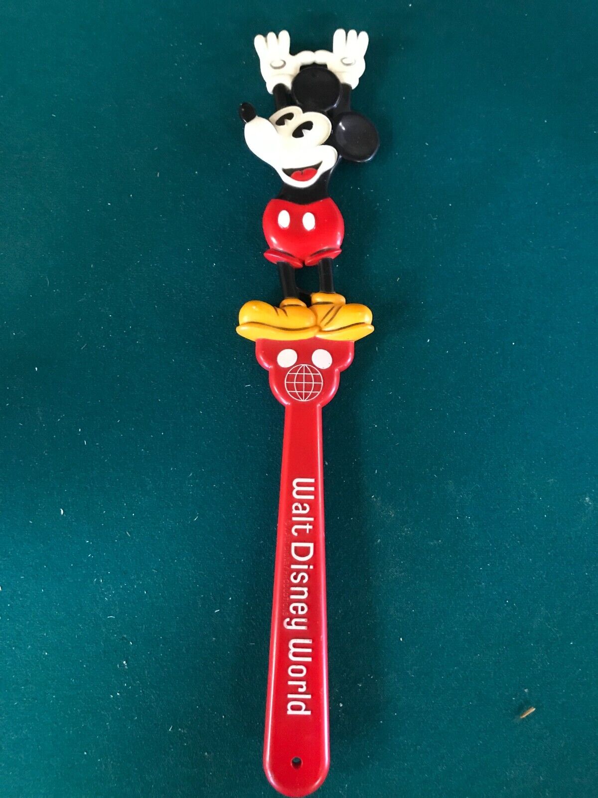 Vintage Walt Disney  Plastic Mickey Mouse Back Scratcher  