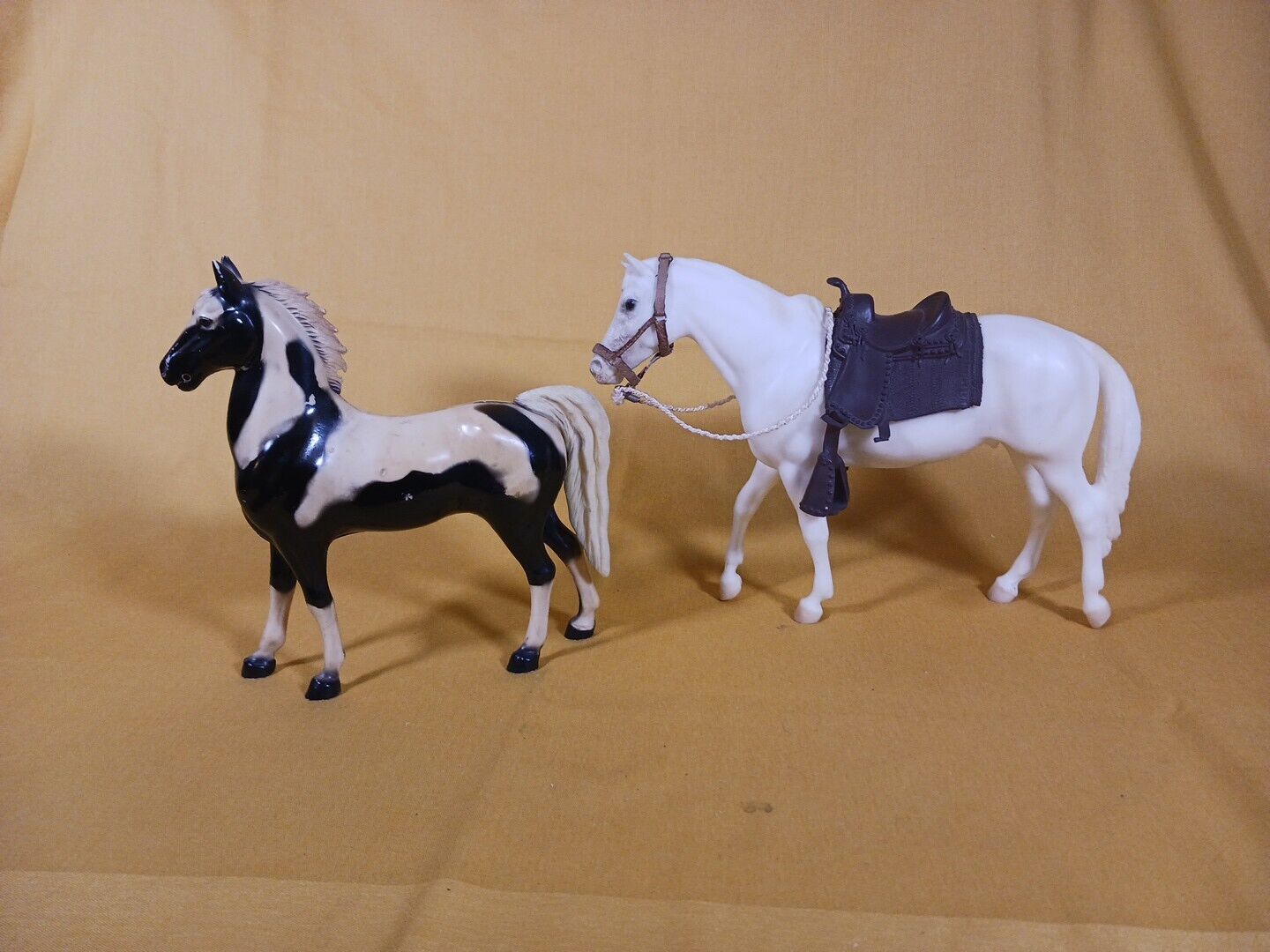 Vintage Lot Of Two Horses 1960\'s 