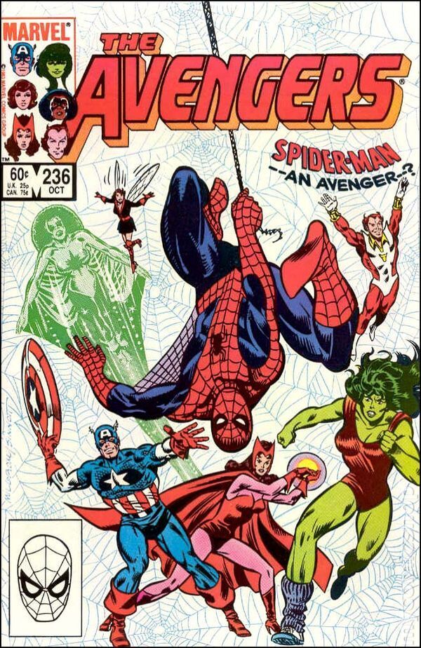 Avengers #236D FN 1983 Stock Image