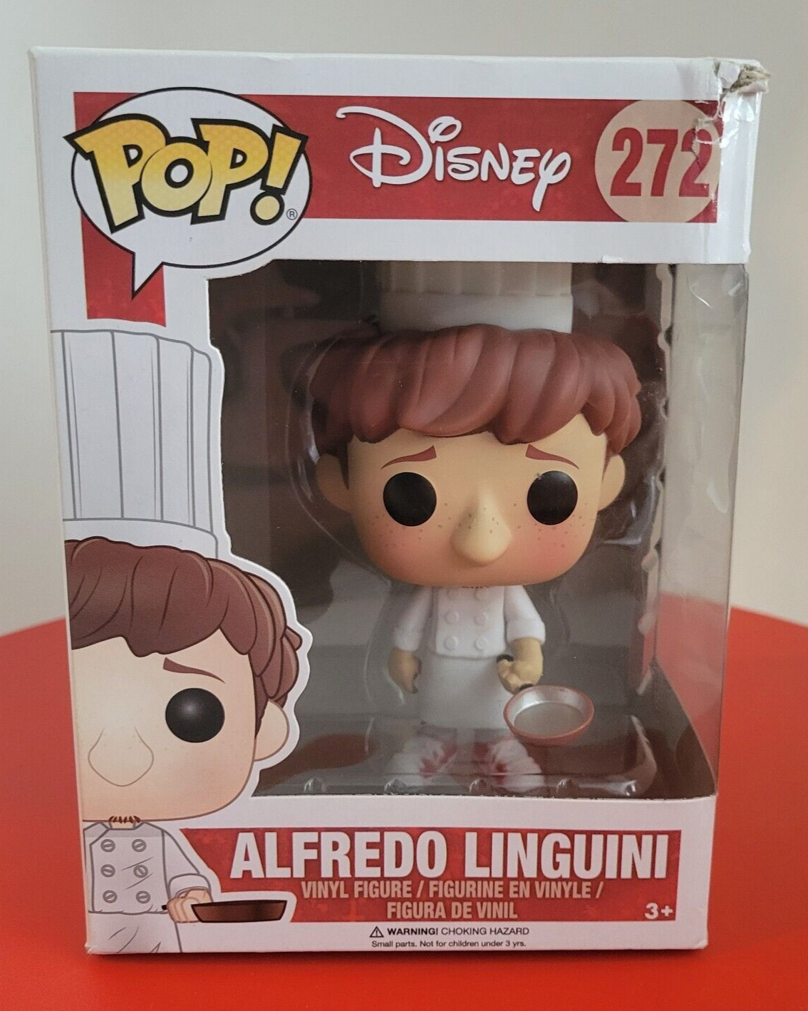 Damaged Box - Funko Pop Disney Ratatouille Alfredo Linguini #272