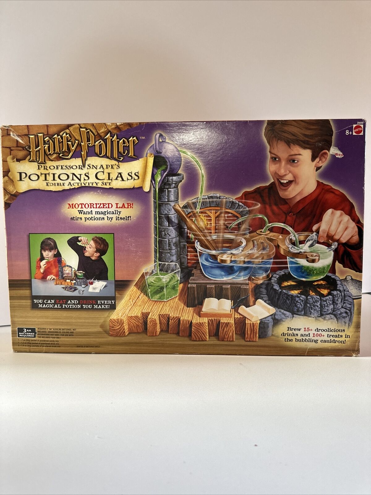 Harry Potter Professor Snape's Potion Class Edible Activity Set Mattel 2001 NIB
