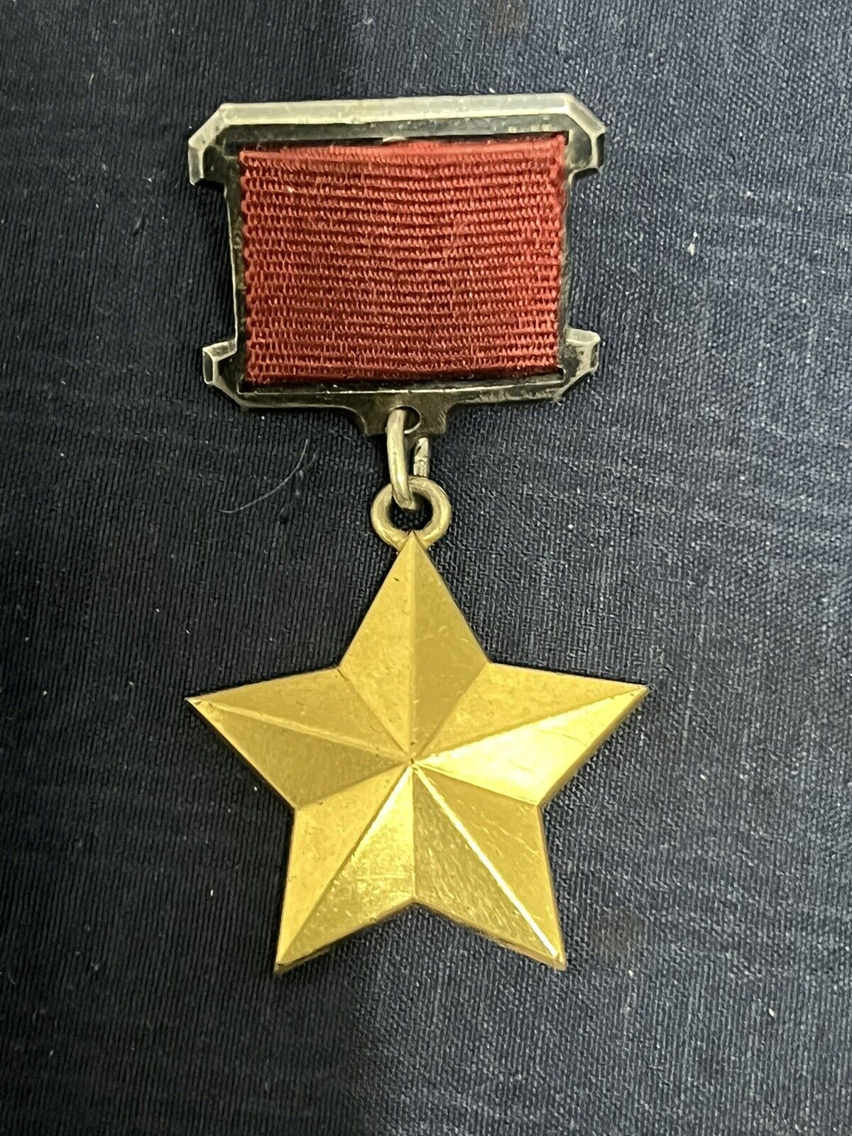 WW II GOLD  STAR  MEDAL HERO OF SOVIET UNION # 1203 Award to SHELEPOV PETR